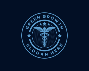 Caduceus Medical Hospital logo design