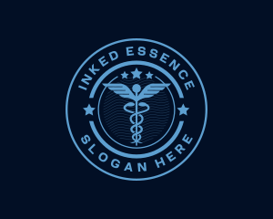 Caduceus Medical Hospital logo design