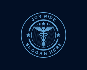 Caduceus Medical Hospital logo design