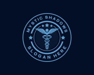 Caduceus Medical Hospital logo design