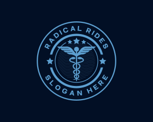 Caduceus Medical Hospital logo design