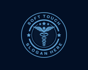 Caduceus Medical Hospital logo design