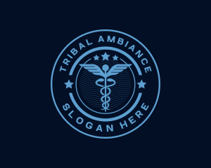 Caduceus Medical Hospital logo design