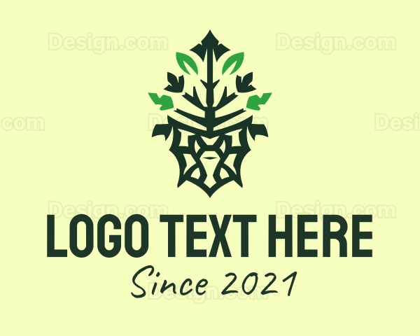 Green Tree Deity Logo