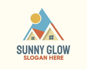 Sunny House Property logo design