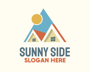 Sunny House Property logo design