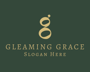 Gold Elegant Letter G logo design