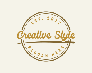 Retro Style Brand logo design