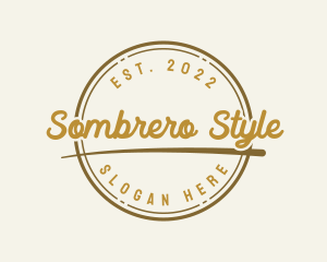 Retro Style Brand logo design