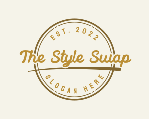 Retro Style Brand logo design