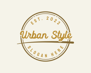 Retro Style Brand logo design