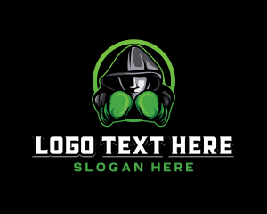 Boxing Fitness Boxer logo
