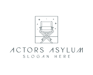 Film Director Chair logo design