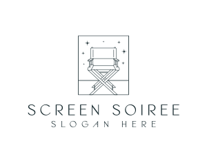 Film Director Chair logo design