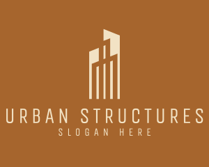 Building Tower Architecture logo design