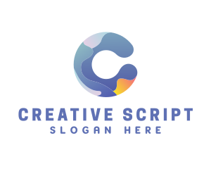 Software Letter C logo design