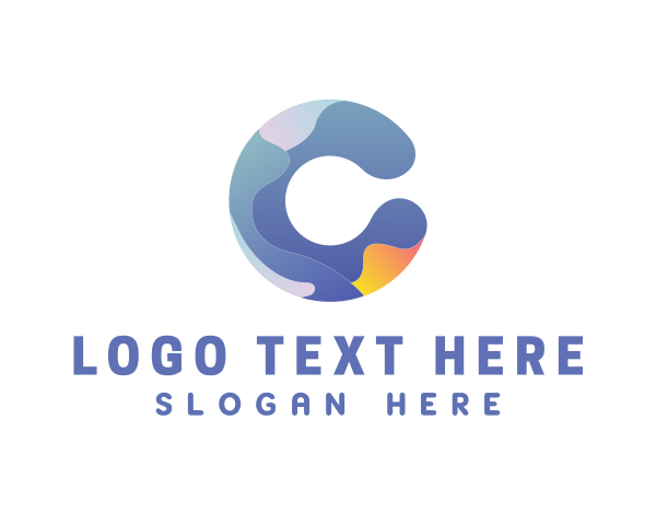 Curved logo example 2