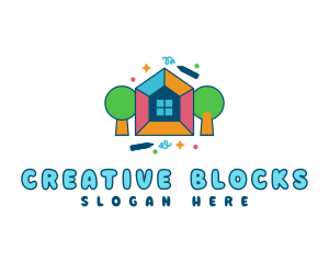 Fun Creative Daycare logo design