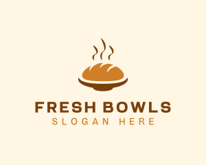 Hot Bread Bakery logo design