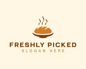 Hot Bread Bakery logo design