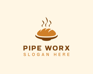 Hot Bread Bakery logo design