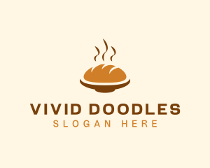 Hot Bread Bakery logo design