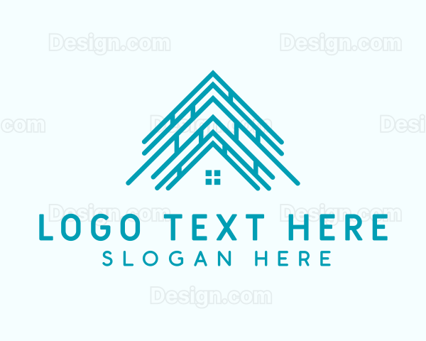 Home Roof Renovation Logo