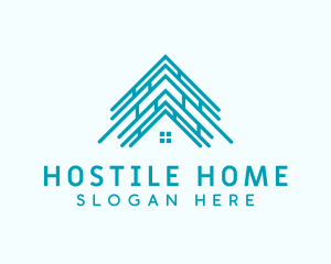 Home Roof Renovation logo design