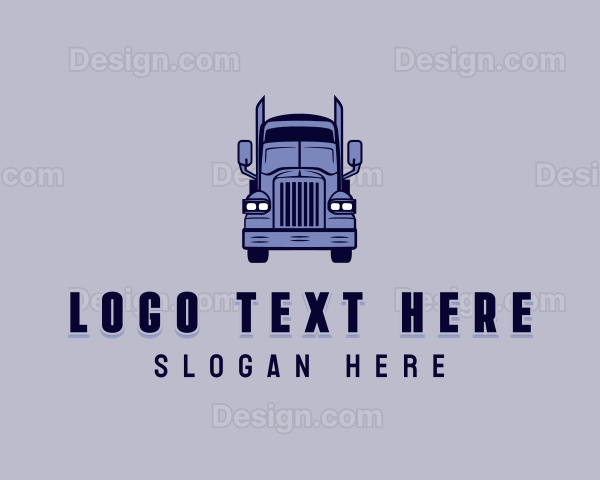 Automotive Trailer Truck Vehicle Logo