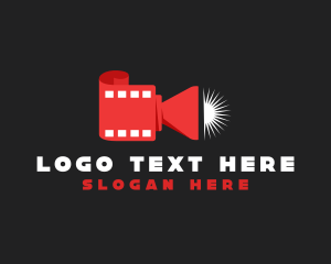 Movie Film Camera logo