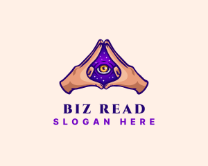 Mystical Eye Occult logo design