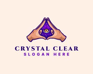 Mystical Eye Occult logo design