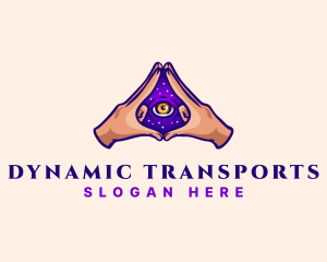 Mystical Eye Occult logo design