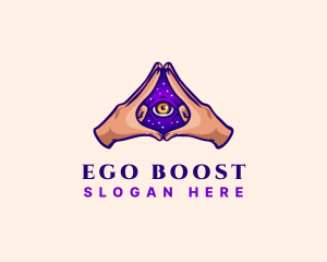 Mystical Eye Occult logo design