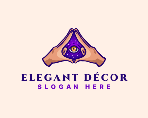 Mystical Eye Occult logo design