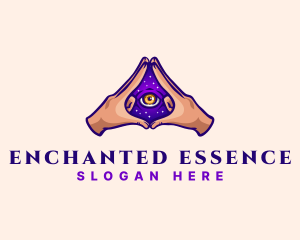 Mystical Eye Occult logo design