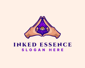 Mystical Eye Occult logo design