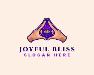 Mystical Eye Occult logo design