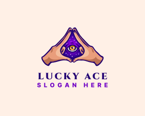 Mystical Eye Occult logo design