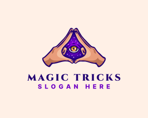 Mystical Eye Occult logo design