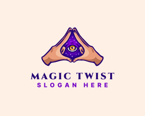 Mystical Eye Occult logo design