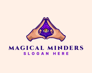 Mystical Eye Occult logo design