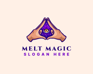 Mystical Eye Occult logo design