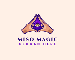 Mystical Eye Occult logo design