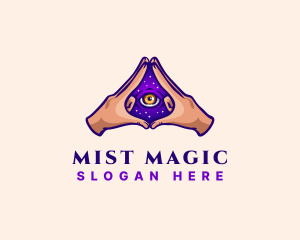 Mystical Eye Occult logo design