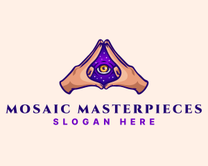 Mystical Eye Occult logo design