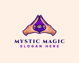 Mystical Eye Occult logo design