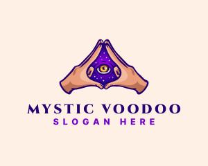 Mystical Eye Occult logo design