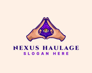 Mystical Eye Occult logo design