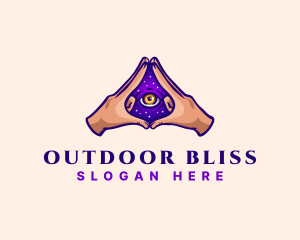 Mystical Eye Occult logo design